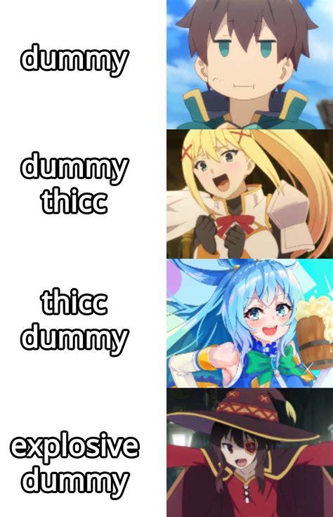 Konosuba Cast In An Nutshell Ranimemes