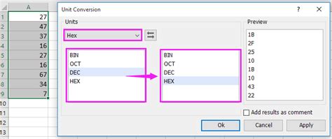 How To Convert Hex Number To Decimal Number In Excel