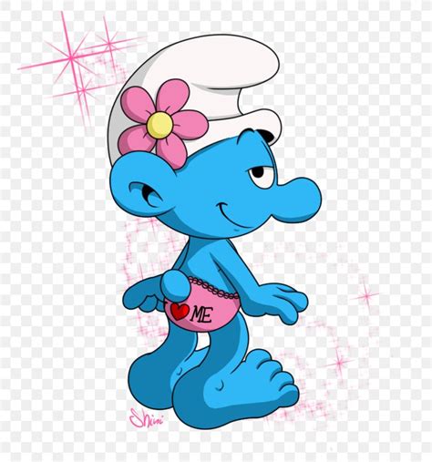 The Smurfette Vanity Smurf The Smurfs Png 781x878px Watercolor