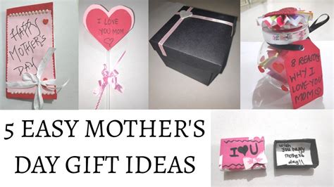 Are you allowed to visit for mother's day this year? 5 MOTHER'S DAY DIY Handmade Gift Ideas | Easy To Make At ...