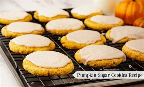 Pumpkin Sugar Cookies Recipe