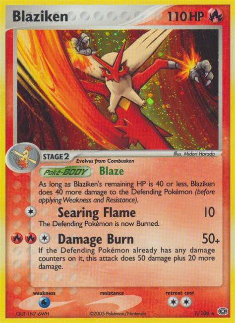 130 attach a basic energy card from your discard pile to 1 of your benched. Blaziken Emerald Card Price How much it's worth? | PKMN Collectors