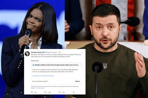 Candace Owens Pushes Unfounded Claim About Zelensky S Wife Despicable