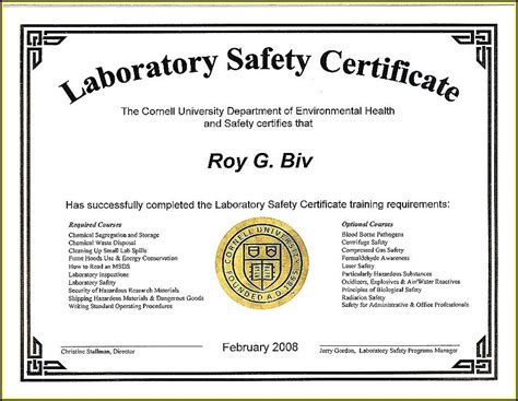 Printable Bloodborne Pathogens Certificate Template Printable Word