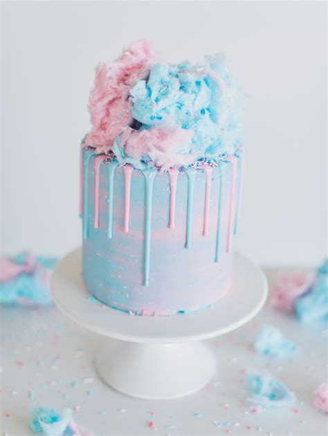 Cotton Candy Cake Cake By Courtney Recipe Cotton Candy Cakes