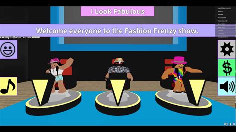 Fashion Frenzy Roblox Youtube
