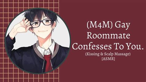 M4m Gay Roommate Confesses To You Kissing And Scalp Massage Asmr Youtube