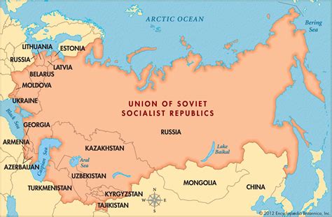 The 15 Socialist Republics That Made Up The Union Of Soviet Socialist