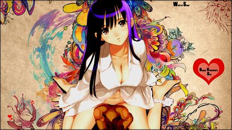 Fondos De Pantalla Anime Chicas Anime Dibujos Animados Historietas My Xxx Hot Girl