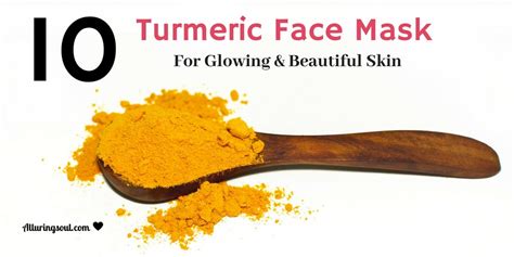 Turmeric Face Mask Alluring Soul
