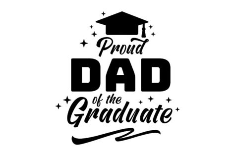 Proud Dad Of The Graduate Design Graphic By Smart Crafter · Creative