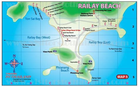 Railay Map
