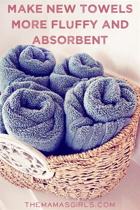Make New Towels More Fluffy And Absorbent