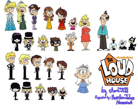 The Loud House Cartoon Characters And Their Names