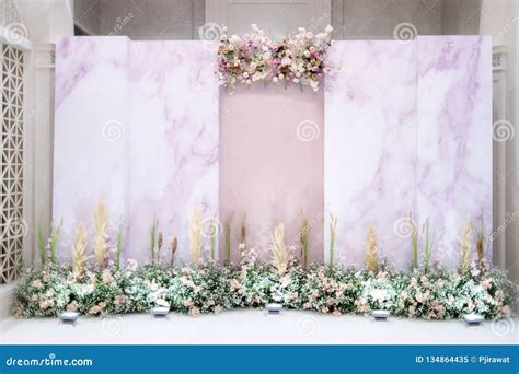 Wedding Backdrop Royalty Free Stock Photography