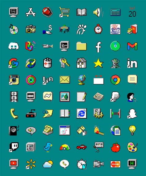 Windows 95 App Icons Ios 14 Windows 95 Aesthetic Icons And Wallpapers