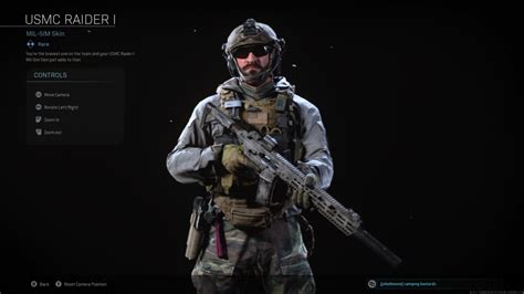 The Mil Sim Marine Raider Skin Might Just Be My Favourite Operator Skin In The Game R