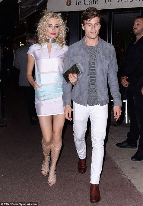 Pixie Lott Hits The Post Premiere Parties With Beau Oliver Cheshire In