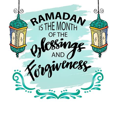 Premium Vector Ramadan Is The Month Of The Blessing And Forgiveness