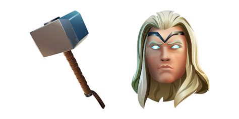 Fortnite Thor And Mjolnir Cursor Custom Cursor