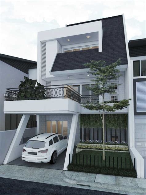 Desain Exterior Modern Jl Pantai Indah Kapuk Rt6rw2 Kamal Muara