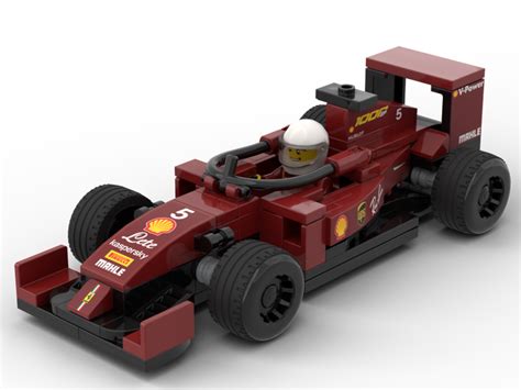 Lego Moc 2020 Ferrari Sf1000 1000gp Formula One F1 Car By Matthewis