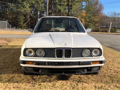 1989 Bmw E30 325i Sedan Whitetan Rust Free Stock Unmolested No Reserve