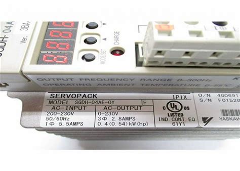Procedure to check axis bank credit card application status. SGDH-04AE-OY AC Servo Amplifier Yaskawa Servo Motor Amplifier
