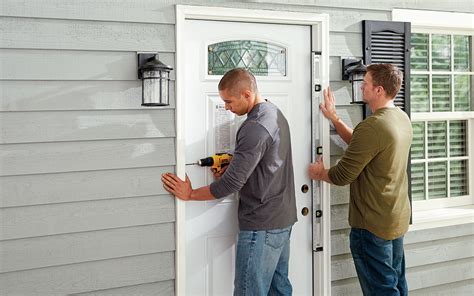 Installing exterior door trim tip. How to Install an Exterior Door - The Home Depot