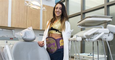Dr Britt Baker Wrestler And Dentist Dmd Profile And Amazing Free Matches