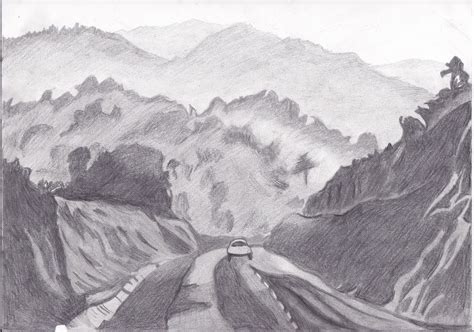 Jasmine King - Atmospheric Perspective Landscape