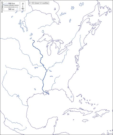 East Coast Of North America Free Map Free Blank Map Free Outline Map