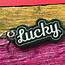 Lucky Charm Word Art Eyelet Tag – Designs By Babymoon