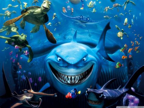 Finding Nemo Shark Wallpapers Top Free Finding Nemo Shark Backgrounds