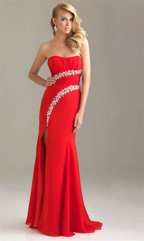 Long Embellished Sweetheart Red Prom Dress 2013 Fashionstylecry Bridal Dresses Women Wear