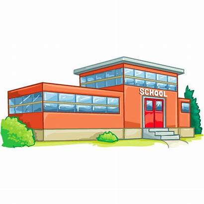 Building Clipart Clip Secondary Sekolah National Transparent