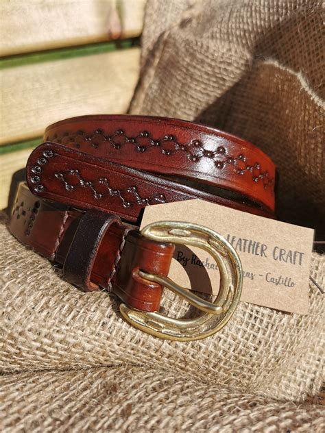 Handmade Leather Belt Bespoke Leather Belts Artisan Belts Etsy