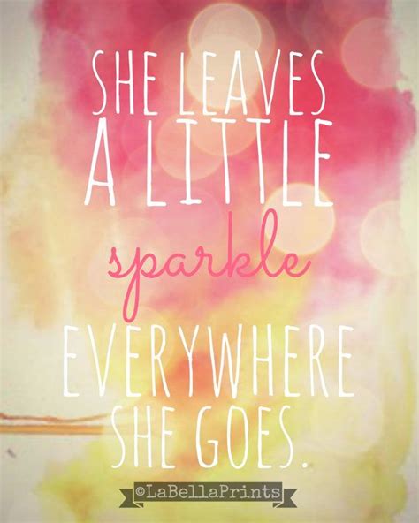 She Leaves A Little Sparkle Everywhere She Goes Instant Download