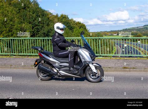 Yamaha X Max Motorbike Rider Two Wheeled Transport Motorcycles