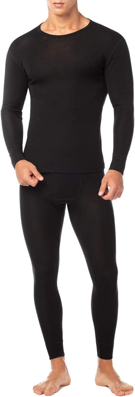 Buy Lapasa Mens 100 Merino Wool Thermal Underwear Long John Set