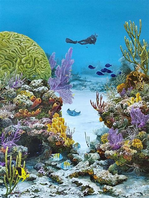 Receive the latest inspiration and advice. Sea of Life Prints and Original Featured at John Pennekamp Coral Reef State Park | Coral reef ...