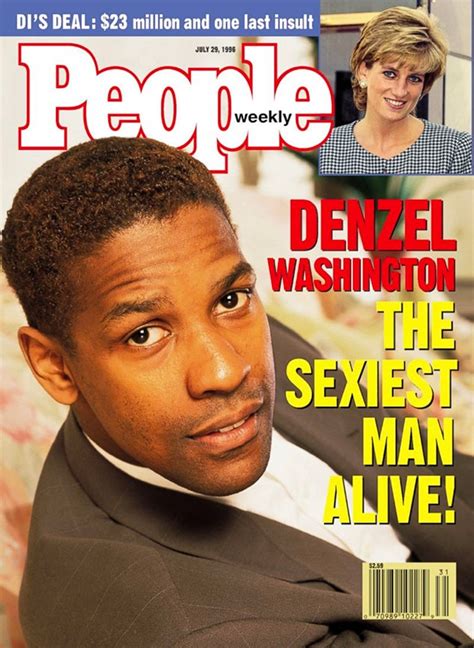 Denzel Washington 1996 From Peoples Sexiest Man Alive Through The Years E News