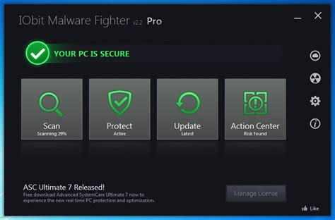 It is able to detect and remove malicious malware of almost every kind including like spyware, adware, trojans, key loggers, bots, worms, and hijackers. Free IObit Malware Fighter 6 PRO (100% discount ...