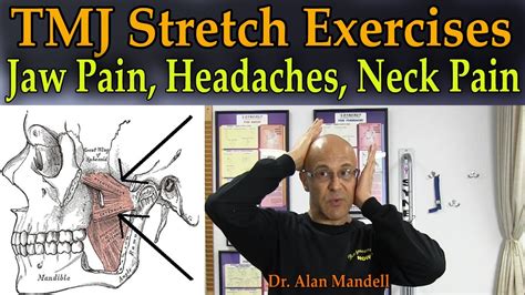 Exercise or workout headaches involve a throbbing head pain, during or after, any form of sustained exertion. TMJ Stretch Exercises for Jaw Pain, Headaches, Neck Pain ...