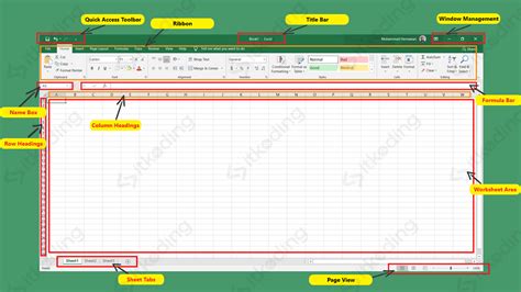 Tampilan Bagian Microsoft Office Excel Dan Fungsinya Harian Berbagi
