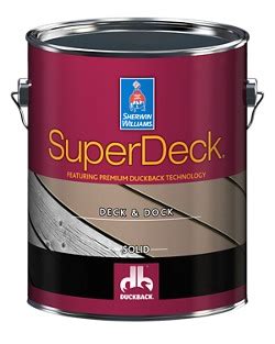 Learn how to paint a deck efficiently and neatly. SuperDeck Exterior Deck & Dock Coating - Contractors ...