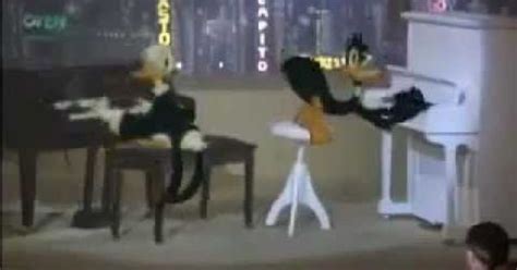 Donald Duck Vs Daffy Duck From The Movie Who Framed Roger Rabbit