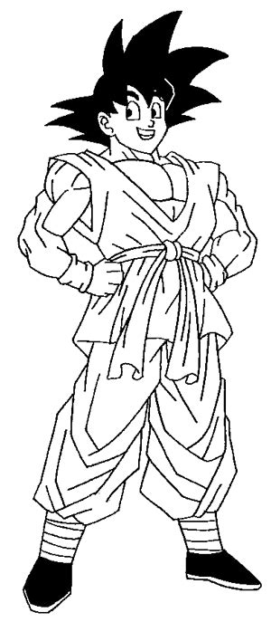 How to draw son goku. Goku Coloring Pages | Coloring Pages To Print