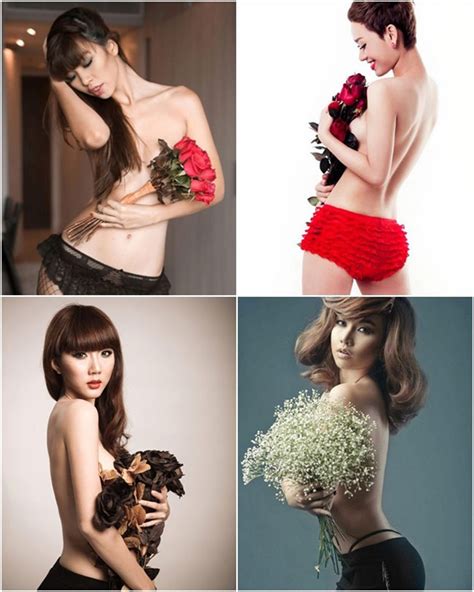 Một số phong cách chụp ảnh khỏa thân của sao Việt Nude Nude Nghệ