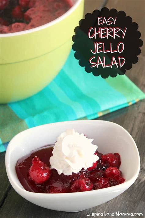 Easy Cherry Jello Salad